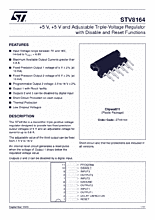 DataSheet STV8164 pdf
